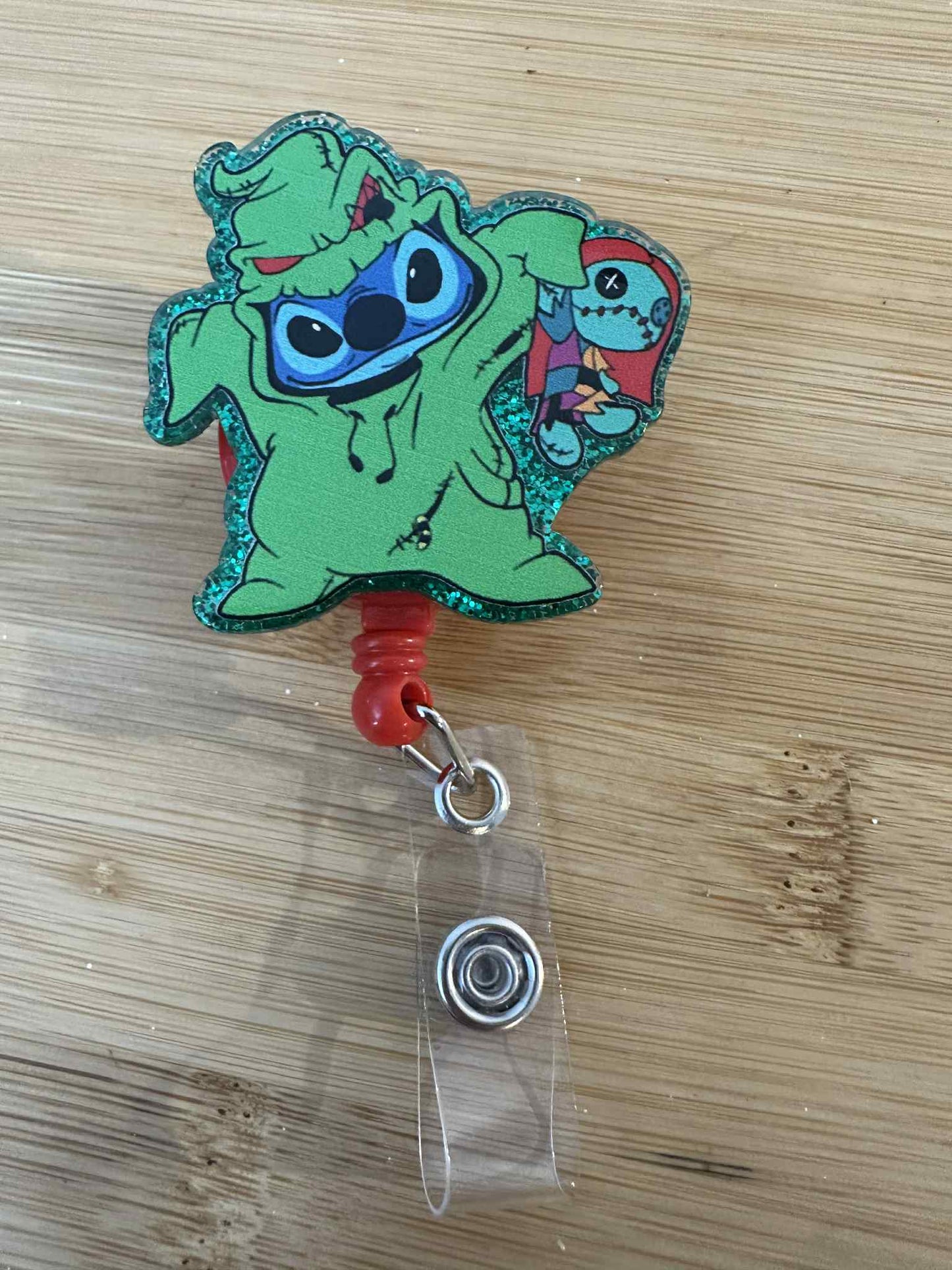 Acrylic Badge Reel - alien boogie