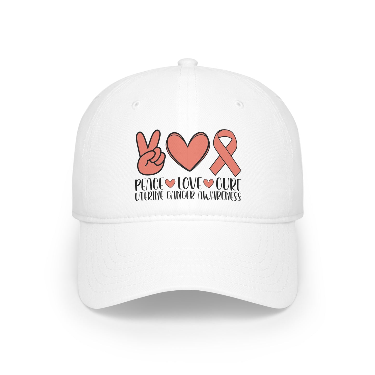 Uterine Cancer Awareness Baseball Cap