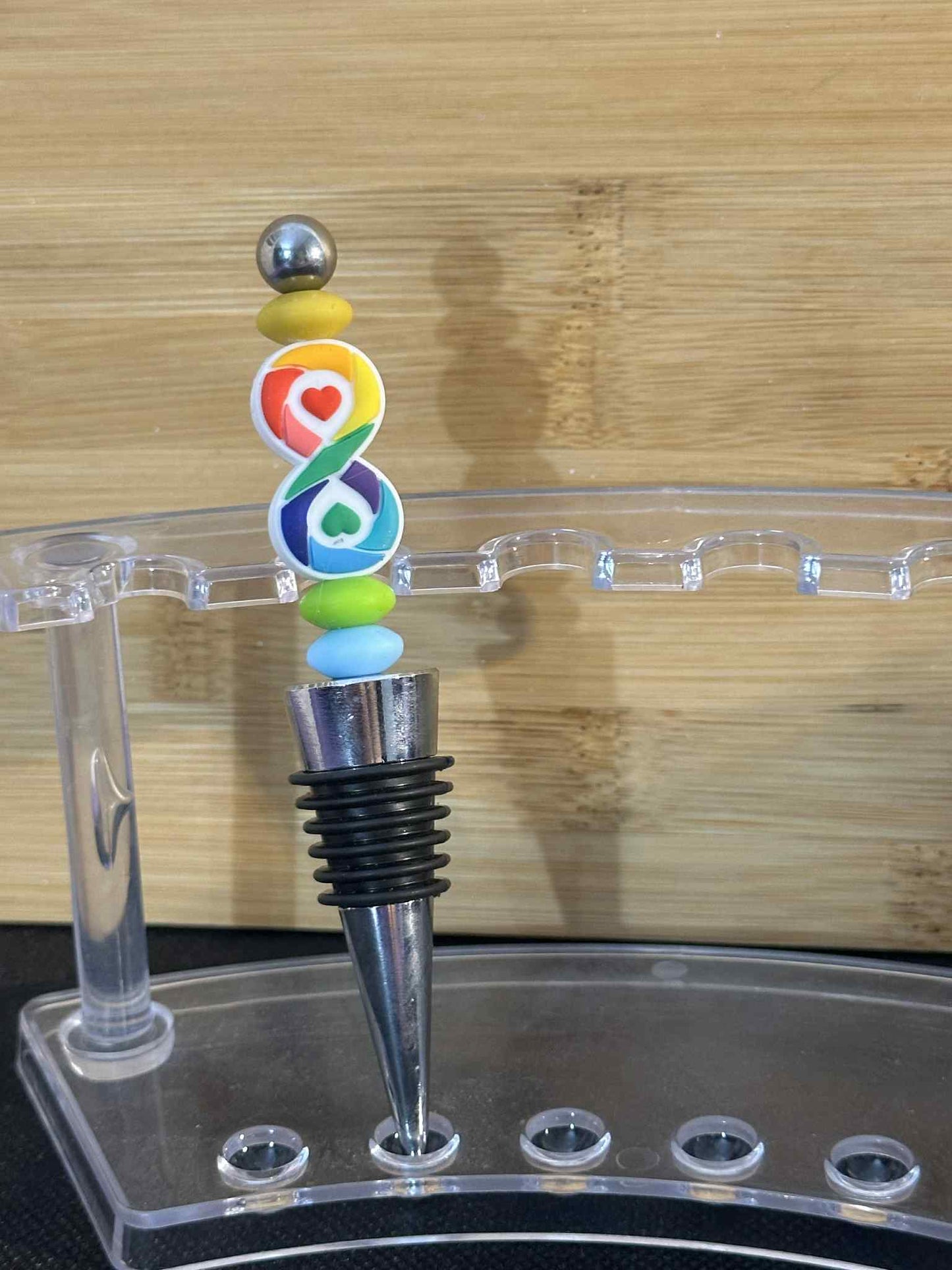 Infinity Rainbow - Wine Stopper