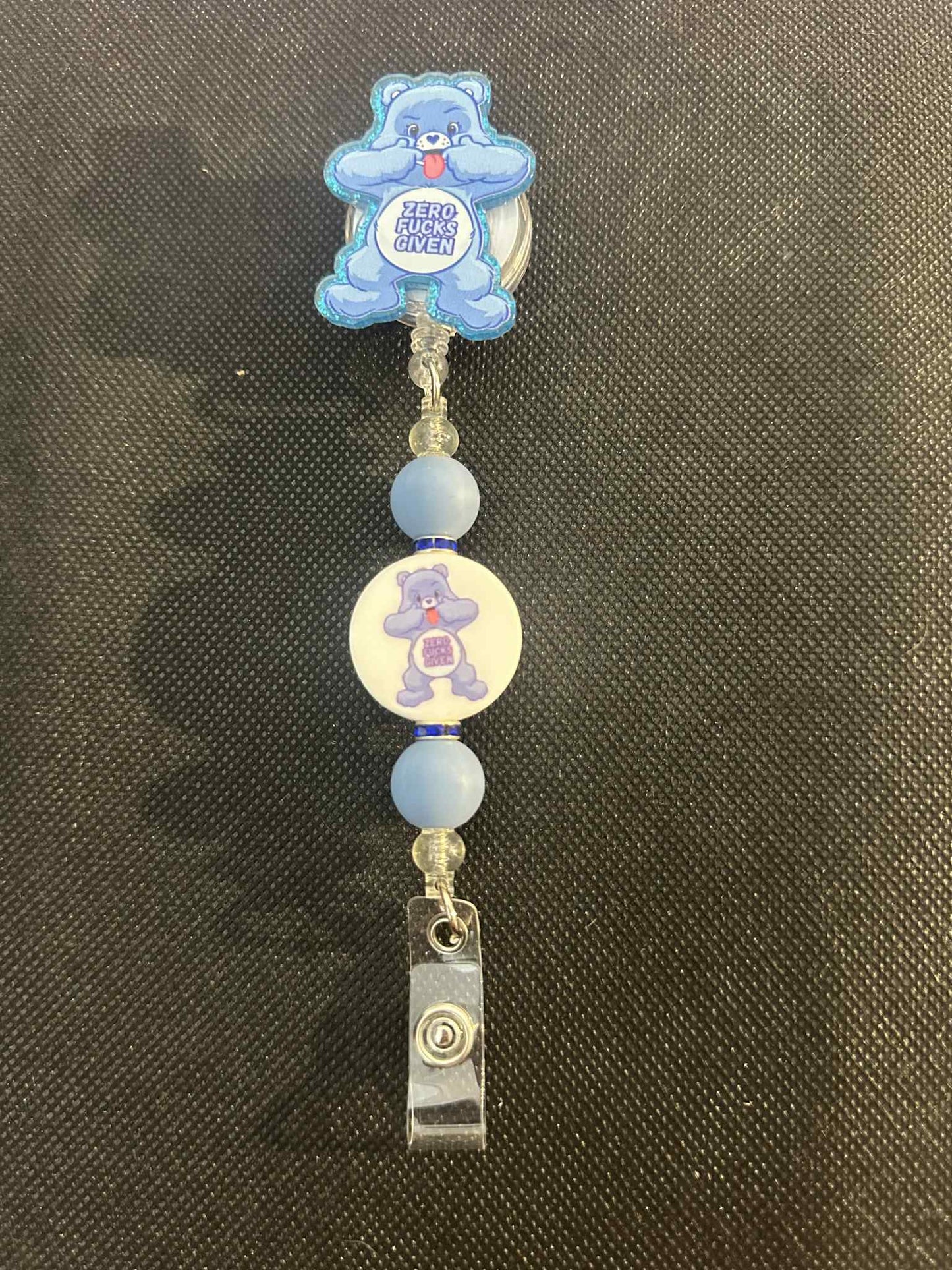Blue Bear Zero F's Given Badge Reel