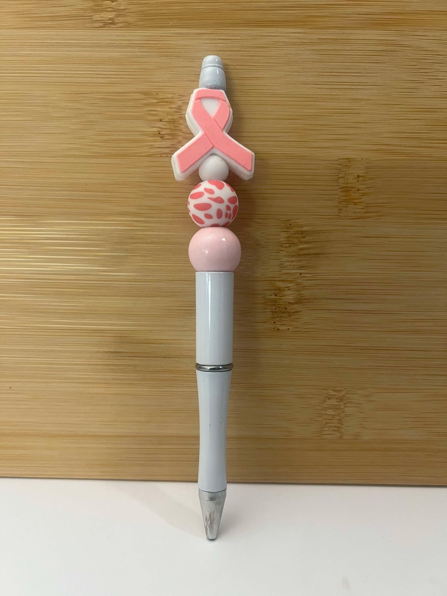 Breast Cancer Awareness white - Pen