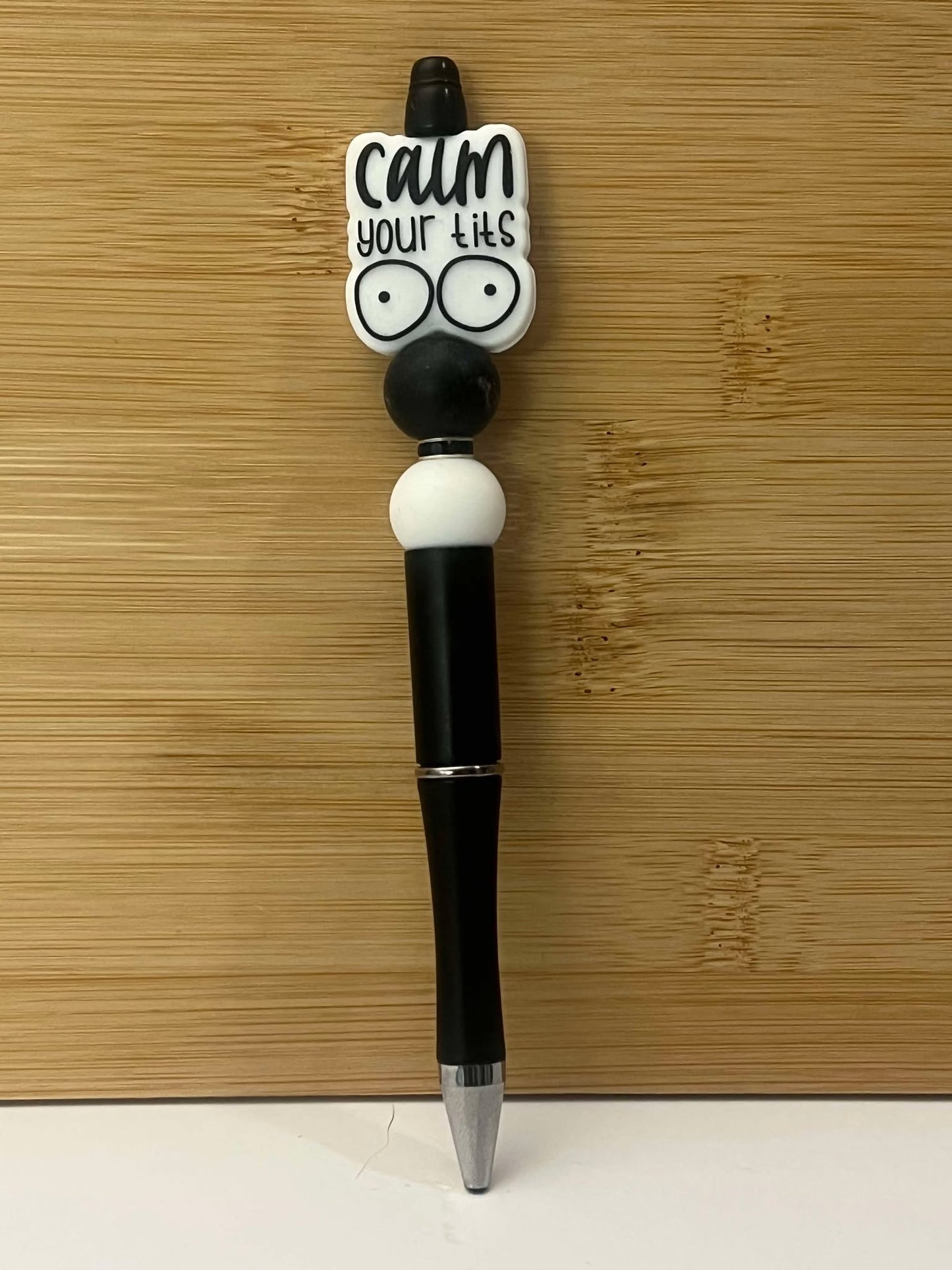 Calm your tits black - Pen