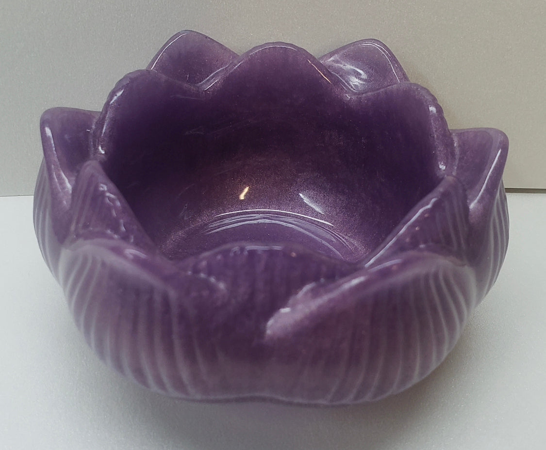 Resin Lotus Trinket Dish