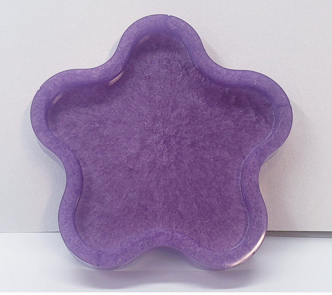 Resin Flower Shaped Coaster