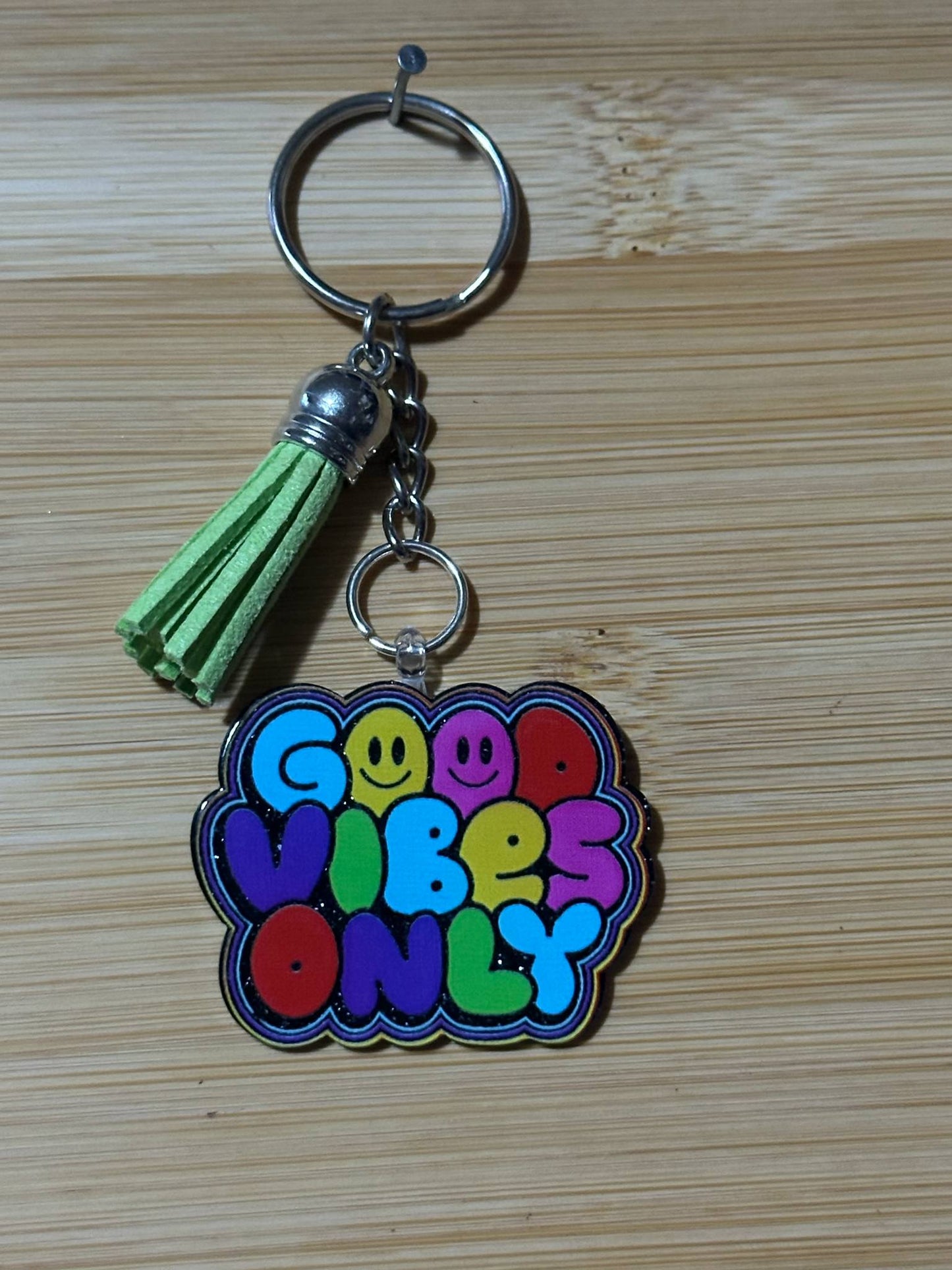 Good Vibes Only  - Keychain