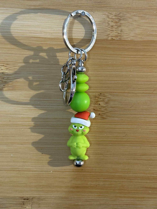 Grumpy Guy Keychain