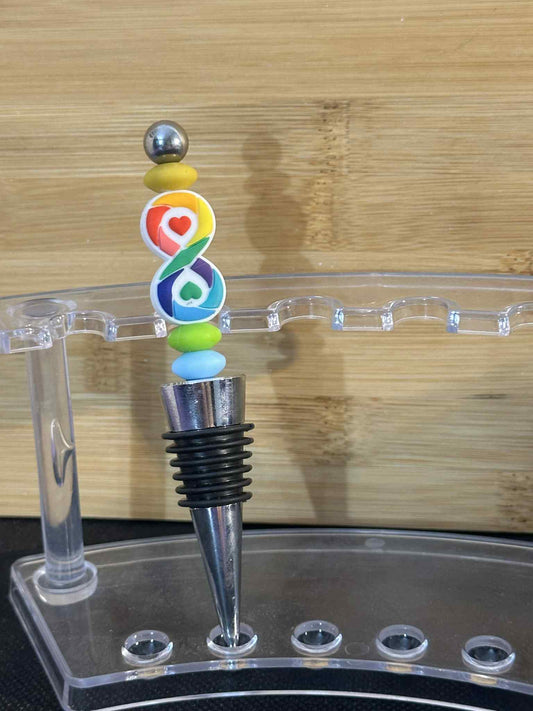 Infinity Rainbow - Wine Stopper