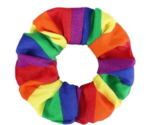 Pride Love is Love scrunchies
