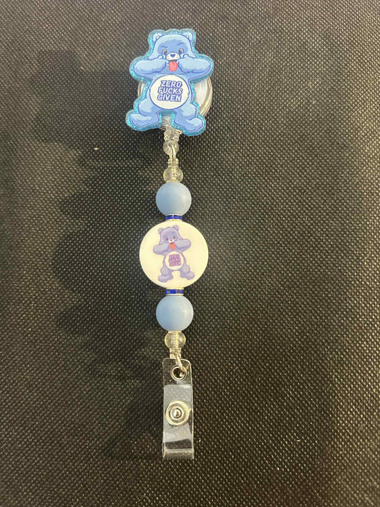 Blue Bear Zero F's Given Badge Reel