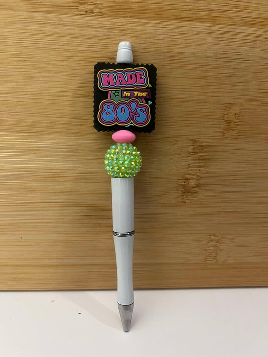 Made in the 80's, White. - Pen