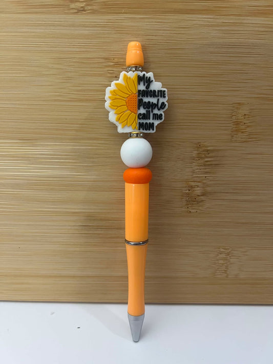 My Favorite people call me mom, orange. - Pen