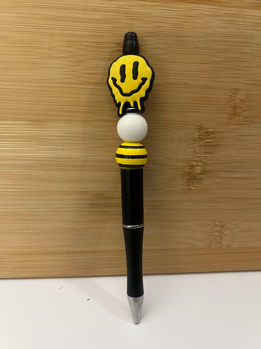 Melty Smile - Black and Yellow - Pen