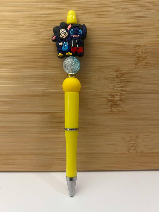 Mouse & Alien Yellow - Pen
