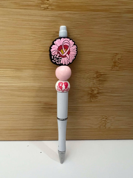 Pink and white Cancer - Pen