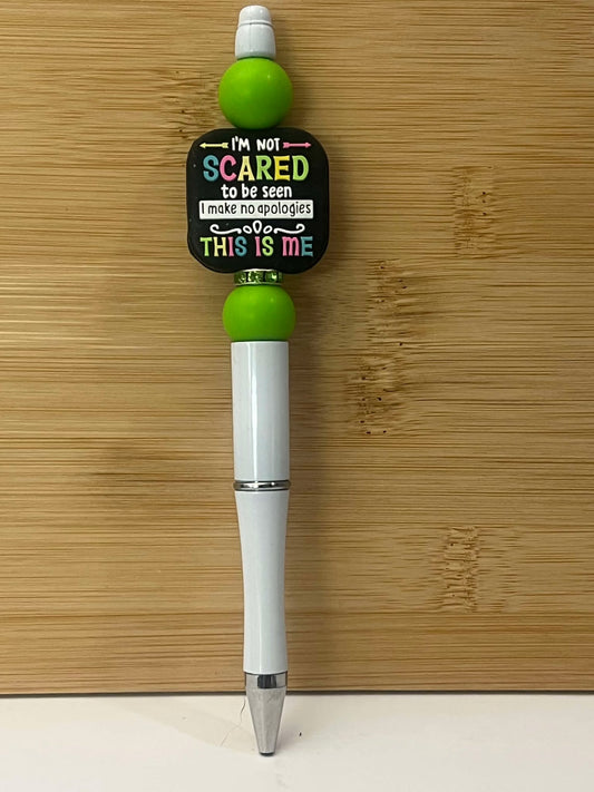 This is Me White - Pen