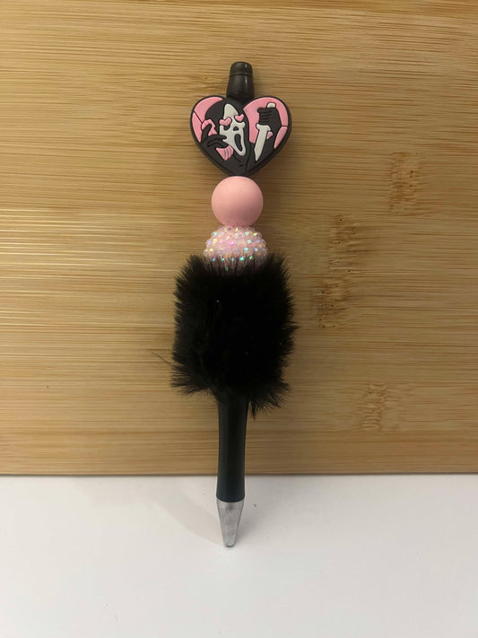 Pink scream Black - Pen