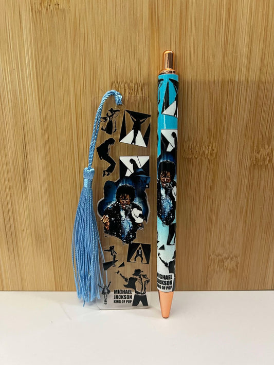 MJ - Bookmark/pen set