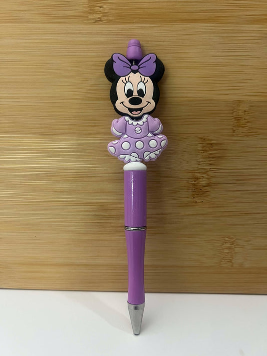 Girl mouse purple - pen