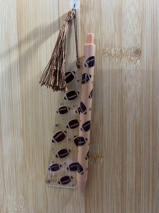 Football  - Bookmark/pen set