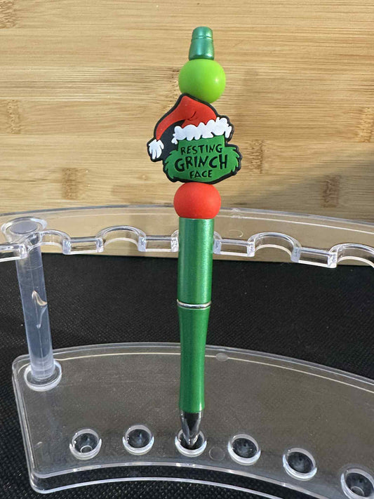 Green Grumpy guy