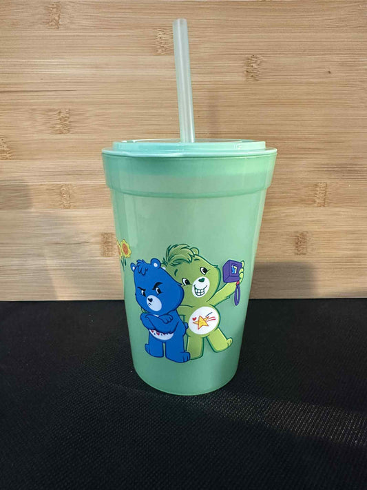 Coloring Changing plastic cup - Green Bears