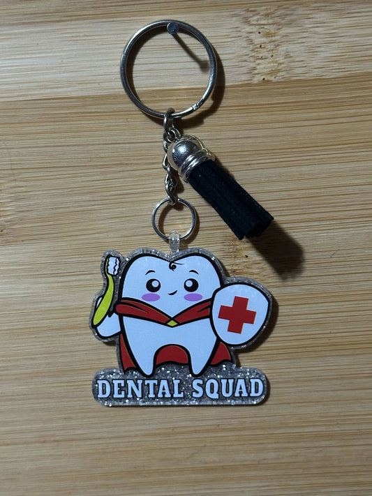 Dentist tooth  - Keychain