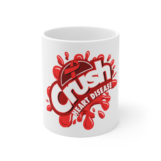 Crush! Heart Disease Ceramic Mug 11oz