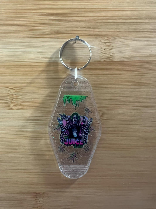 Hotel Keychain Bug Man
