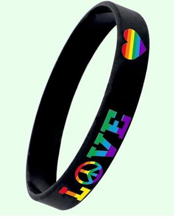 Pride Love Black Bracelet