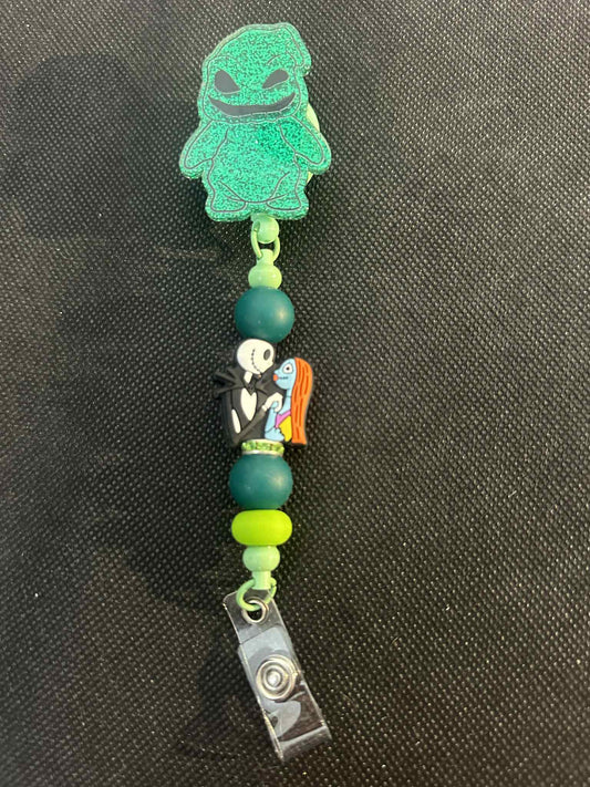 Green Booger Monster Badge Reel