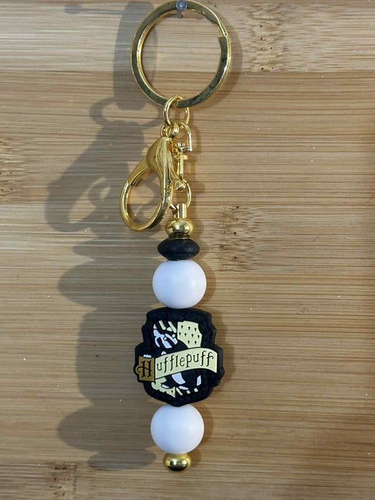 Wizards Beaded Keychain