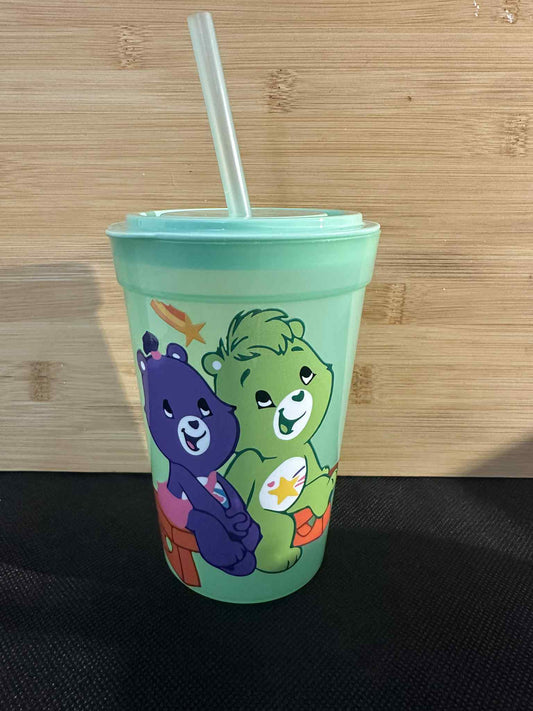 Coloring Changing plastic cup - Green Bears 2