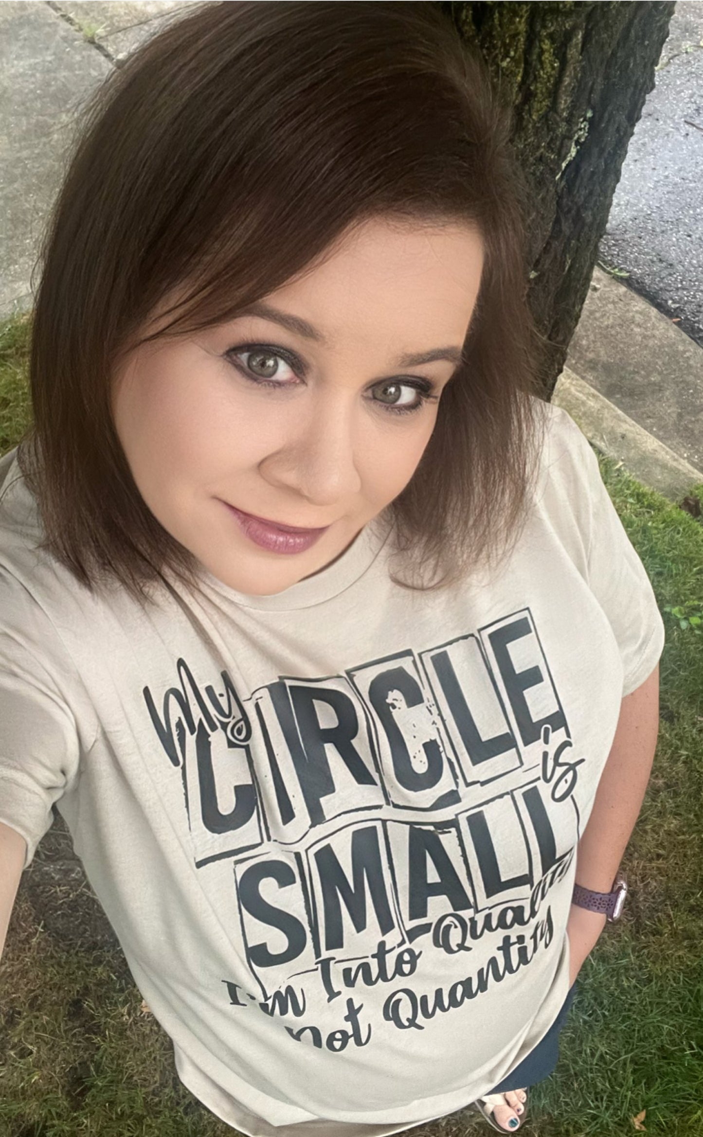 "My Circle Is Small" Tee
