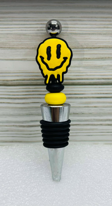 Smile...or melt? Wine Stopper