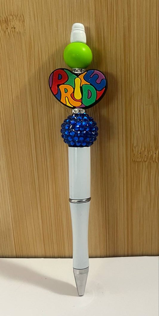 Pride white Pen