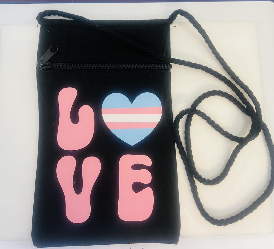 Transgender "LOVE" CrossBody Bag