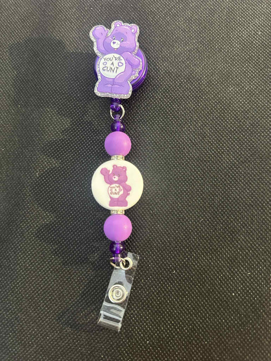 Purple Bear You're a c*nt