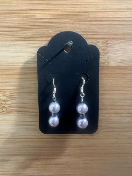 Dangle Earrings pearl