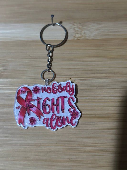 Nobody fights alone  - Keychain